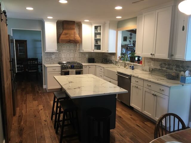 Updated kitchen renovation